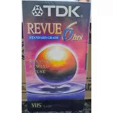 Fita Vhs Tdk Revue T-120 Lacrada