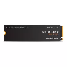 Ssd 250gb Nvme M.2 2280 Wd Black Sn770 4000mb/s Pcie Gen4