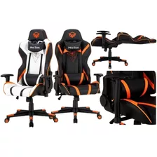 Silla Gamer Reclinable Escritorio Ergonomica Juegos Pc Chr15