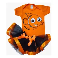  Roupa Fantasia Menina Procurando Nemo Infantil, Bebê Luxo