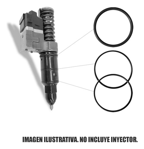 Liga Sello Oring Inyector Detroit Diesel Serie 60 5234699 Foto 3