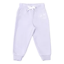 Pantalón De Buzo Bebe Polar Color Lila Corona