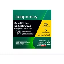 Kaspersky Small Office - Licencia Base Esd - 25 Pcs 3 Años