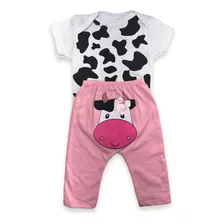 Roupa De Bebê Body Personalizado C/ Calça + Cabide