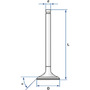 Sensor De Aparcamiento Pdc 4x For Peugeot 308/cc/sw