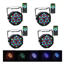 Xpc 4 Luces Led Para Escenario Rgb De 36 X 3 W, Iluminacion