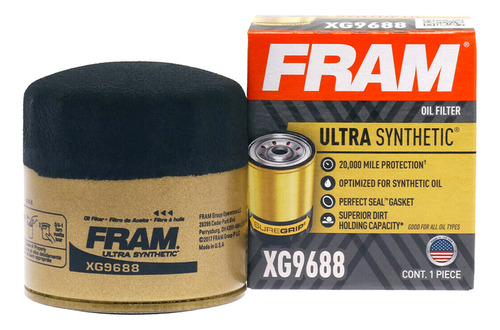 Filtro Aceite Fram Ultra Synthetic Colt L4 1.5l 89 - 92 Foto 3