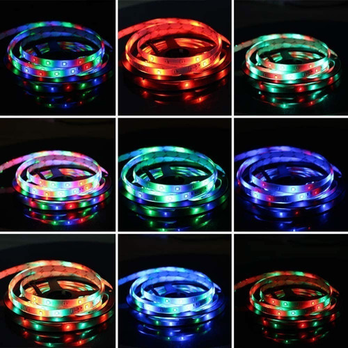 Multicolor Led Rgb Tira Rollo 10 Metros De Luces De Decoraci Foto 4