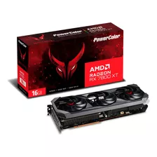 Placa De Video Powercolor Red Devil Amd Radeon Rx 7800 Xt 16