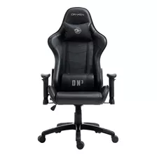 Cadeira Gamer Draxen Dn2 Giratória Reclinável Black Dn003-bk