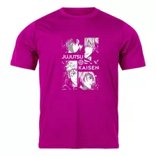 Camiseta Jujutsu Kaisen Anime Mangá Ótima Qualidade