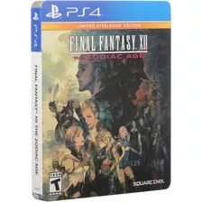 Final Fantasy Xii Zodiac Age Limited Steelbook Ps4 Dakmor