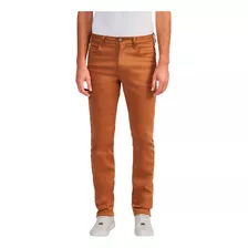 Calça Jeans Acostamento Rock Ou24 Marrom Masculino