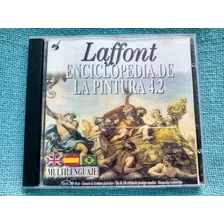 Cd-rom Pc Laffont Enciclopedia De Pintura 4.2 1997 Pouco Uso