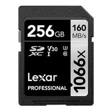 Lexar Tarjeta Memoria Entera Sd Xc 256gb 1066x 160 Mbs U3 4k