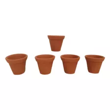 60 Mini Vaso De Barro Pequeno, P/ Lembrancinhas E Suculentas