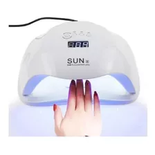 Secador De Uñas Sun X 54w Profesional Temporizador Led Uv Color Blanco 100v/240v