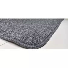 Carpeta Alfombra Boucle Gris Oscuro Con Orillado 1.5*2mt