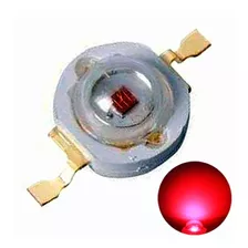 Diodo Chip Led Smd De Potencia 1w 1.8-2v - Rojo (5 Units)