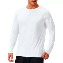 Blusa Térmica Masculina Manga Longa Camisa Uv Masculino 50+