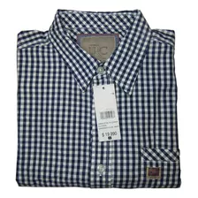 Camisa Manga Larga University Club Cuadros Talla S/ Rabstore