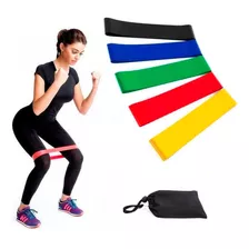 Kit De Bandas Elásticas Miniband De 5 Niveles Para Entrenamiento En Casa