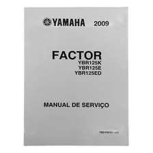 Manual De Servico Ybr-125 (factor) Genuine Yamaha-original