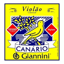 Encordoamento Violão Nylon Jogo C/6 Giannini Canário Novo