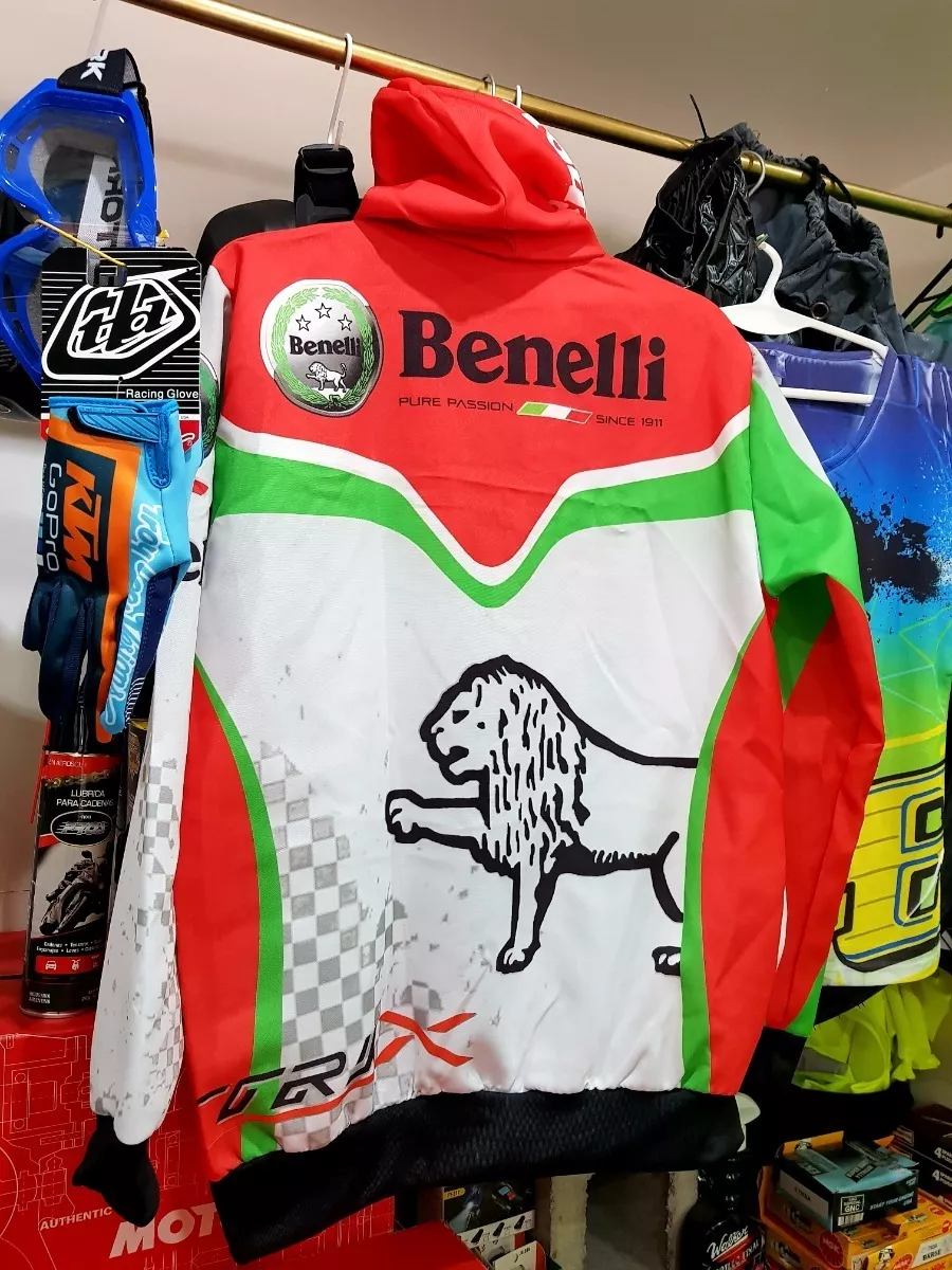 Campera Buzo Moto Benelli Italia Leoncino 