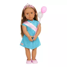 Boneca Anita Com Balões De Aniversário