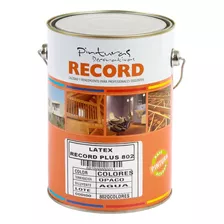 Pintura Latex Ocre Super Cubriente Plus 802 Record Galon