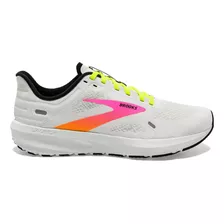 Zapatillas Brooks Running Hombre Launch 9 H Bco-rosa-ama Cli