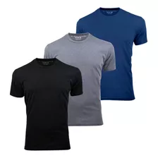 Kit 3 Camisetas Térmica Masculina Dry Fit Camisa Uv Academia