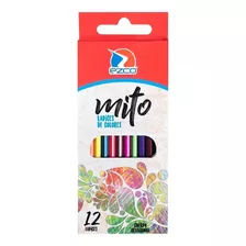 Lapices Ezco Mito Largos X 12 Colores