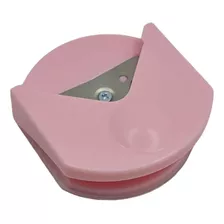 Mini Canteadeira Portátil Arredonda Cantos Raio De 5mm Rosa