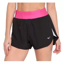 Short Mizuno High Feminino - Pto/pink