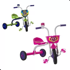 Triciclo Infantil Motoca Menina Menino Azul Rosa Ultra Bikes