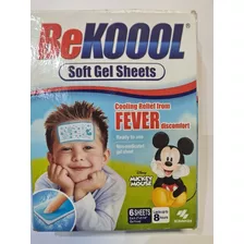 Gel Adesivo Para Alívio Da Febre Bekoool Importado Com 6 Fls