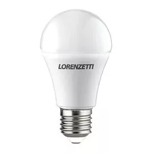 Kit 10 Lâmpadas Led Bulbo Lorenzetti Branco Quente 12w E-27 Cor Da Luz Branco-quente 110v/220v