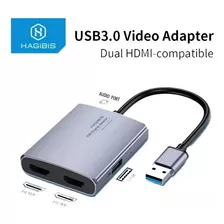 Adaptador Vídeo Hub Multi Display Uga Dual Hdmi Usb 3.0