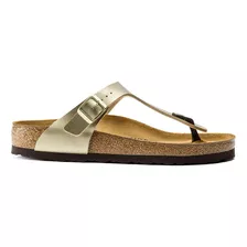 Sandalia Birkenstock Gizeh Birko-flor® Mujer Gold