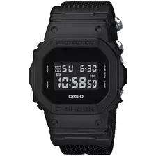 Reloj Casio G-shock Dw5600bbn-1 Nailon En Stock Original