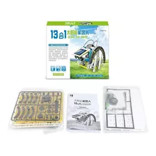 Kit Robô Solar 13 Em1 Robos Sem Caixa Educacionais Robotica 