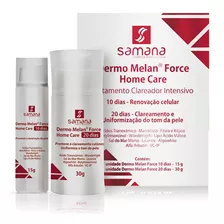 Loção Samana Dermo Melan Force Home Care - Tratamento Clareador Intensivo De 45ml