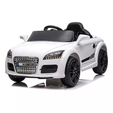 Carrinho Audi T Branca Para Crianças Bangtoys