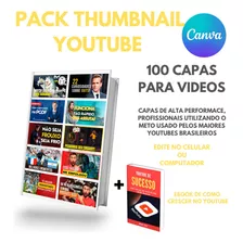 Pack Artes Prontas Para Youtube - Thumbnail