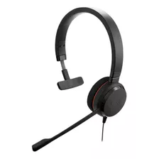 Headset Jabra 4993-823-109 Evolve 20 Mono Ms Usb Negro