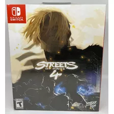 Streets Of Rage 4 Nintendo Switch Limited Run