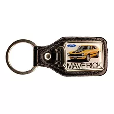 Chaveiro Automotivo Ford Maverick Gt Ldo 302 V8 Foto Couro 