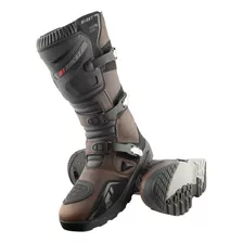 Bota Joe Rocket Ballistic Adventure Larga Negra Para Moto